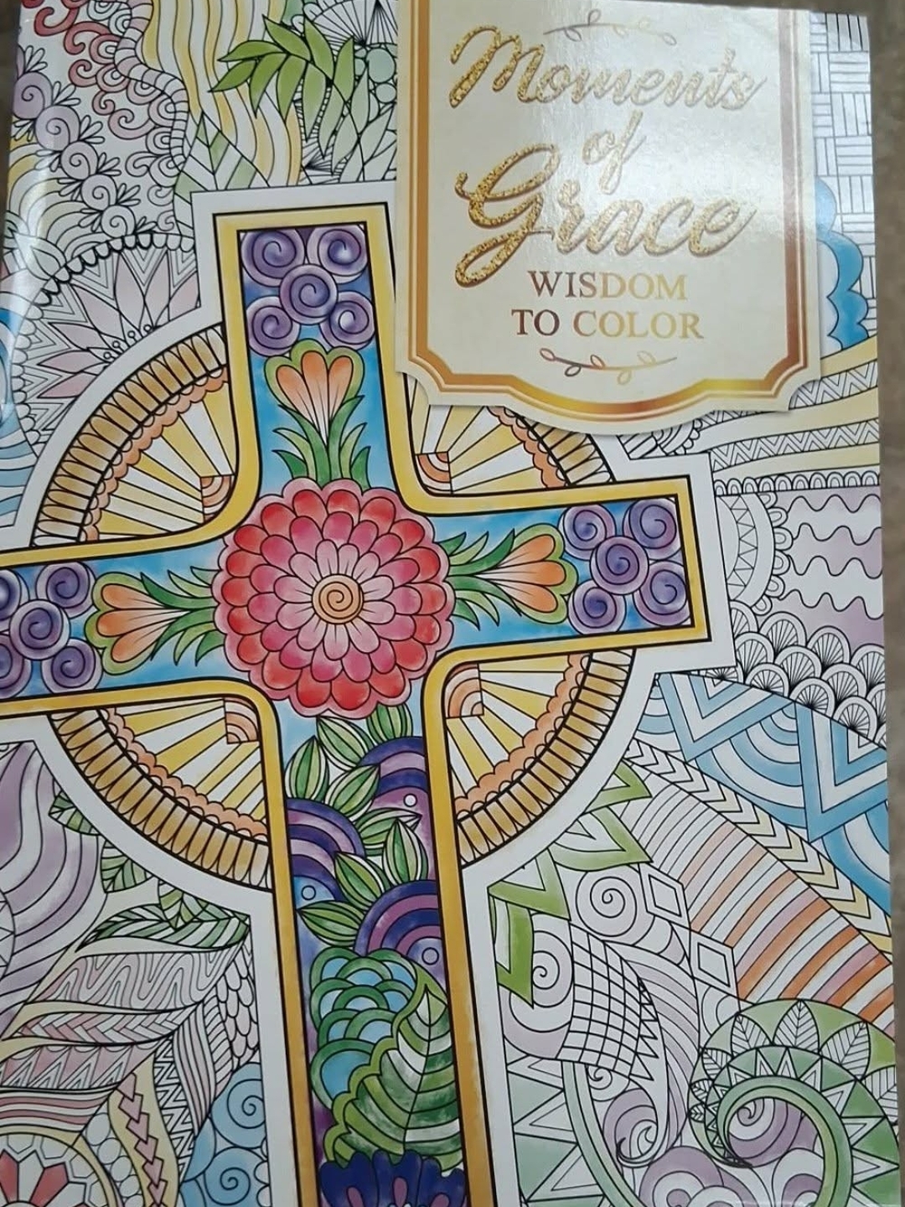 New Moments Of Grace Advanced Coloring Book